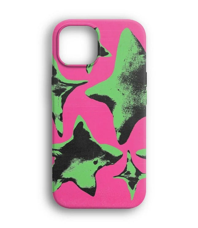 Stars Pink Yellow Telefon Kılıfı