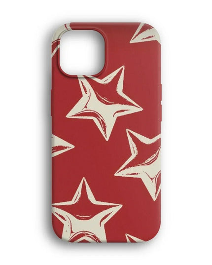 Stars Red Telefon Kılıfı