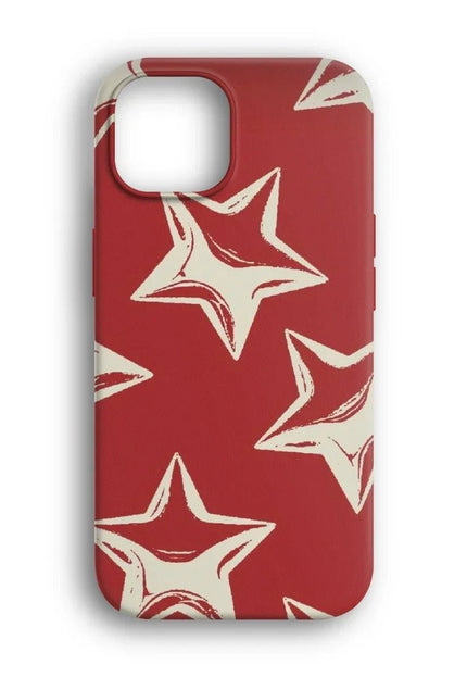 Stars Red Telefon Kılıfı