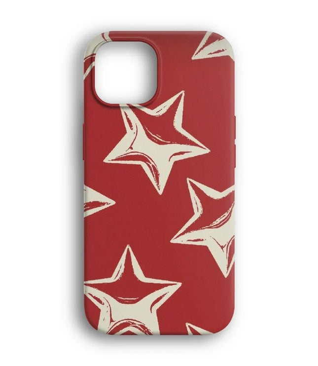 Stars Red Telefon Kılıfı