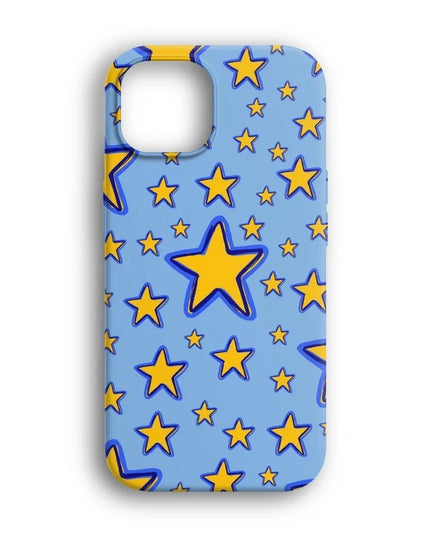 Stars Yellow Blue Telefon Kılıfı