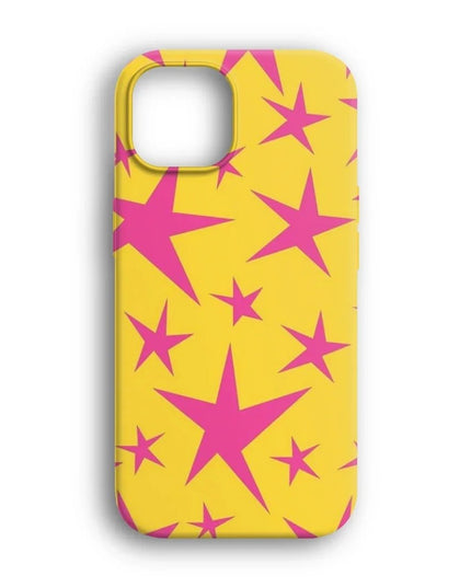 Stars Yellow Pink Telefon Kılıfı