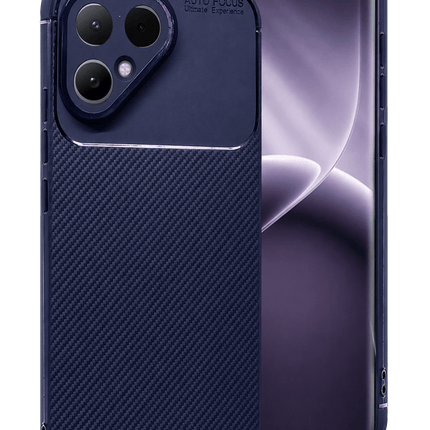 Tecno Pova Curve 2 5G Auto Focus Karbon Kapak Kılıf - Lacivert