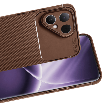 Tecno Pova Curve 2 5G Auto Focus Karbon Kapak Kılıf - Kahverengi 2