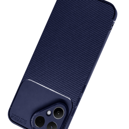 Tecno Pova Curve 2 5G Auto Focus Karbon Kapak Kılıf - Lacivert 4