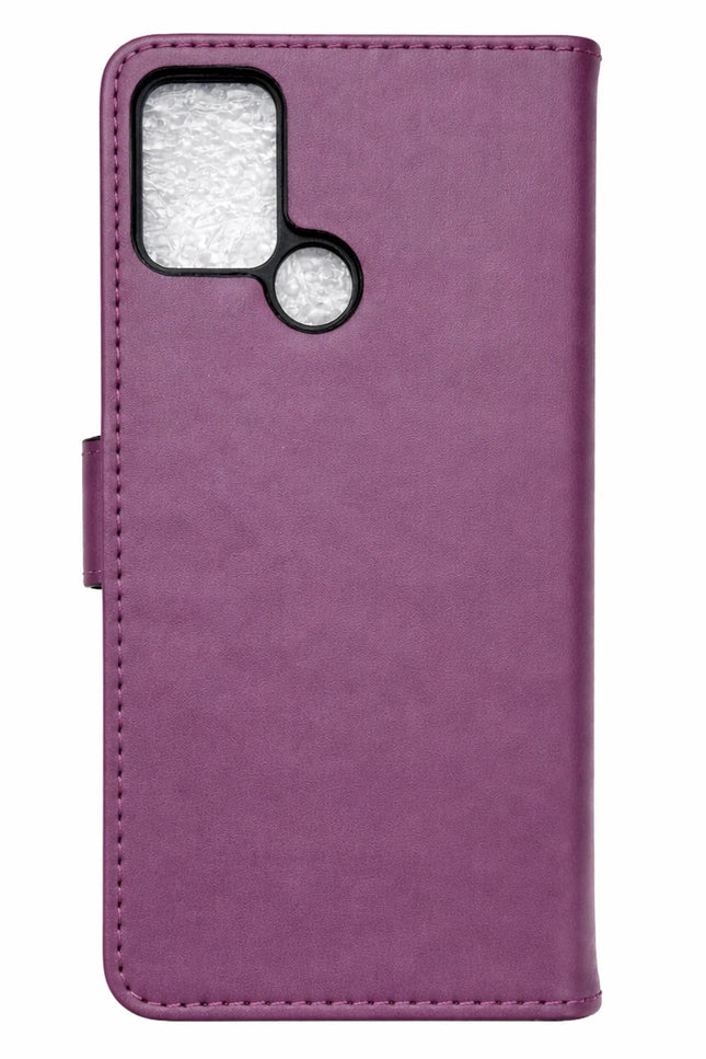 Tecno Pova Trend S Plus Kapaklı Kılıf - Bordo
