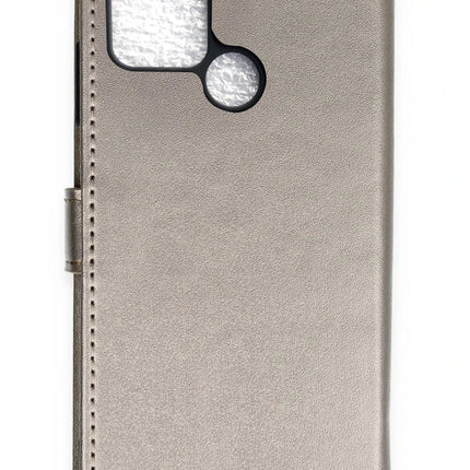 Tecno Pova Trend S Plus Kapaklı Kılıf - Gri