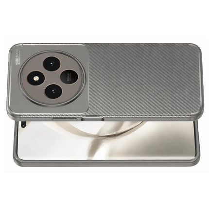 Tecno Spark 30 Auto Focus Karbon Kapak Kılıf - Gri 3