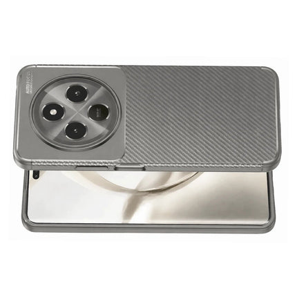 Tecno Spark 30C Auto Focus Karbon Kapak Kılıf - Gri 3