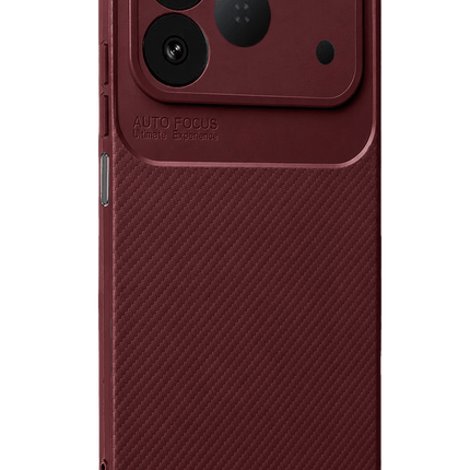 Tecno Spark 50 4G Auto Focus Karbon Kapak Kılıf - Bordo