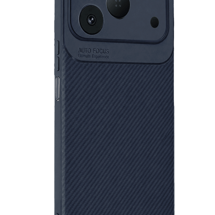 Tecno Spark 50 4G Auto Focus Karbon Kapak Kılıf - Lacivert
