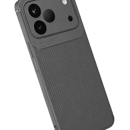 Tecno Spark 50 4G Auto Focus Karbon Kapak Kılıf - Gri 2