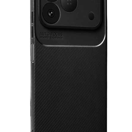 Tecno Spark 50 4G Auto Focus Karbon Kapak Kılıf - Siyah