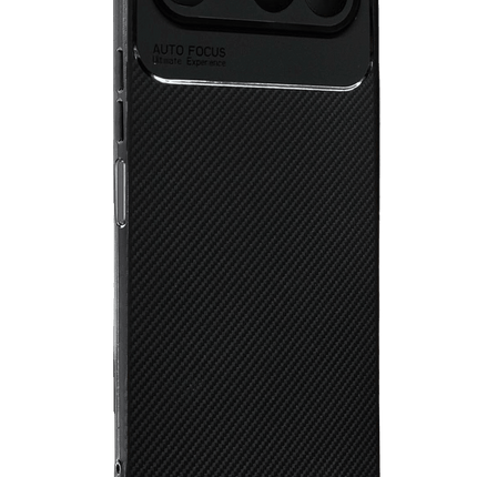 Tecno Spark 50 5G Auto Focus Karbon Kapak Kılıf - Siyah