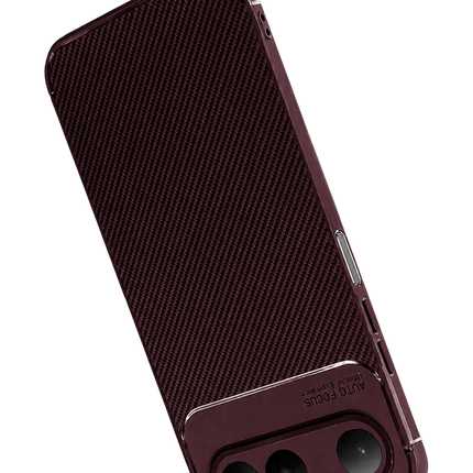 Tecno Spark 50 5G Auto Focus Karbon Kapak Kılıf - Bordo 3