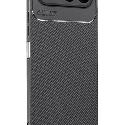 Tecno Spark 50 5G Auto Focus Karbon Kapak Kılıf - Gri