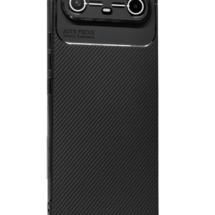 Tecno Spark Slim 5G Auto Focus Karbon Kapak Kılıf - Siyah 2