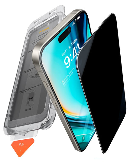 iPhone 16 Pro Max Install Master AutoKit Privacy Cam Ekran Koruyucu 4