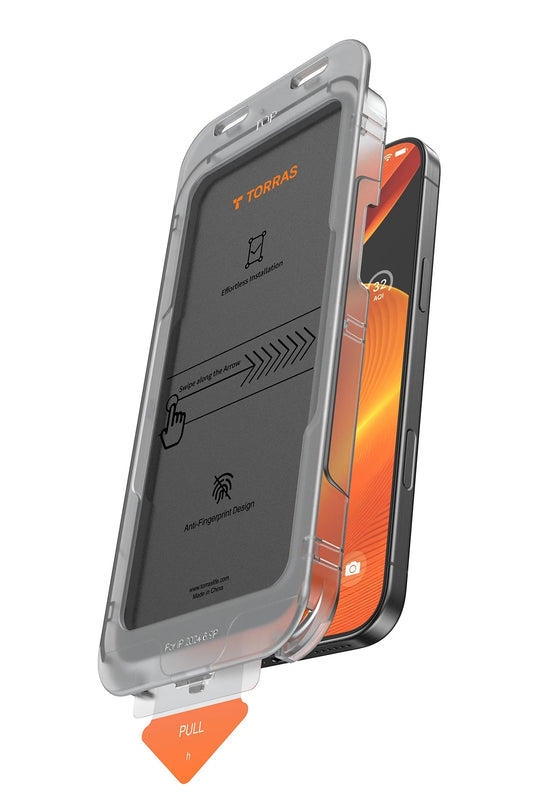 iPhone 16 Pro Max Install Master AutoKit Privacy Cam Ekran Koruyucu