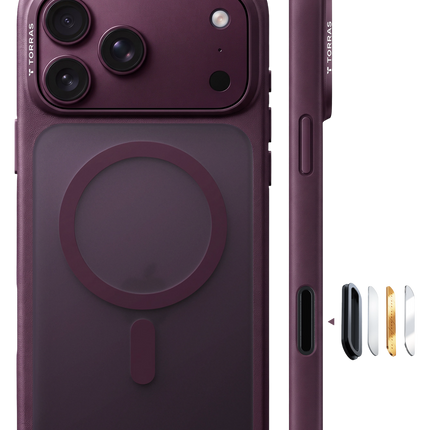 iPhone 18 Pro/17 Pro Guardian Magsafe Kılıf - Bordo