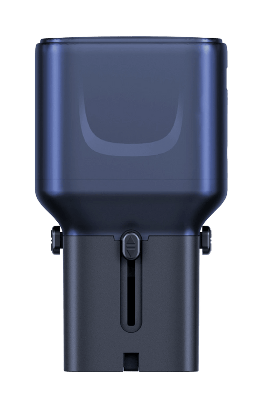 TravelGo Adapter 35W 1 Adet Type-C 35W ve 1 Adet 18W USB Çıkışlı PD Hızlı Şarj Aleti- Mavi 2