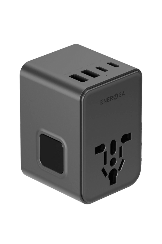 TravelWorld Universal GaN70 1 Adet 70W Type C 2 Adet 15W Type C ve 2 Adet 15W USB Çıkışlı PD Hızlı Şarj Aleti 2