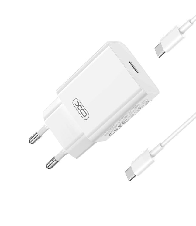 XO L126 Type-C to Type-C Hızlı PD 20W Şarj Aleti Seti