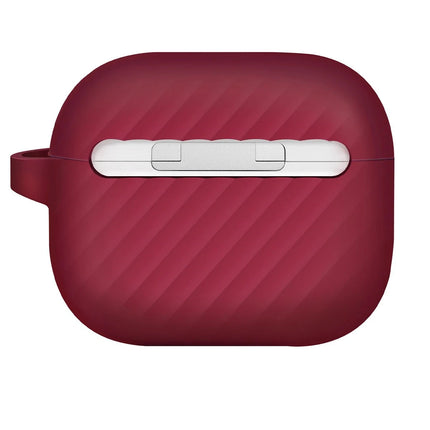 Airpods 3 (3.nesil) Vencer Silikon Kılıf - Bordo 2
