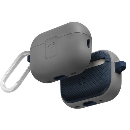 Airpods Pro 2 (2.nesil) Clyde Kilitli Kılıf - Gri