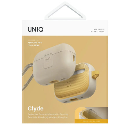 Airpods Pro 2 (2.nesil) Clyde Kilitli Kılıf - Sarı 6