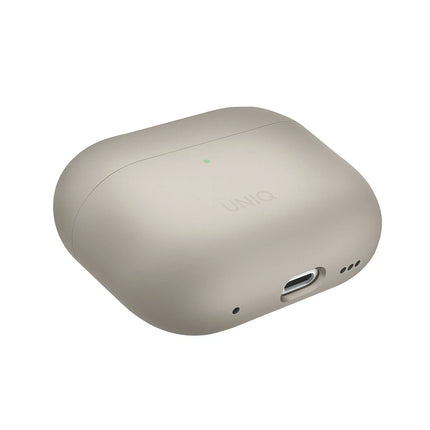Airpods Pro 2 (2.nesil) Lino Silikon Kılıf - Bej 3