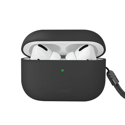 Airpods Pro 2 (2.nesil) Lino Silikon Kılıf - Gri