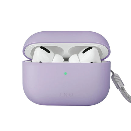 Airpods Pro 2 (2.nesil) Lino Silikon Kılıf - Lila