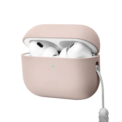 Airpods Pro 2 (2.nesil) Lino Silikon Kılıf - Pembe 2