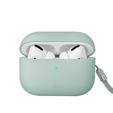 Airpods Pro 2 (2.nesil) Lino Silikon Kılıf - Yeşil