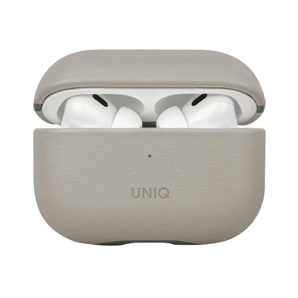 Airpods Pro 2 (2.nesil) Lyden DS Deri Kılıf - Bej