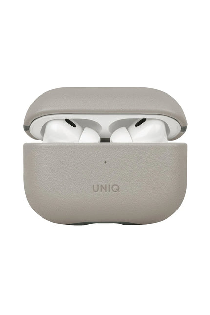 Airpods Pro 2 (2.nesil) Lyden DS Deri Kılıf - Bej
