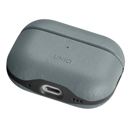 Airpods Pro 2 (2.nesil) Lyden DS Deri Kılıf - Mavi 2
