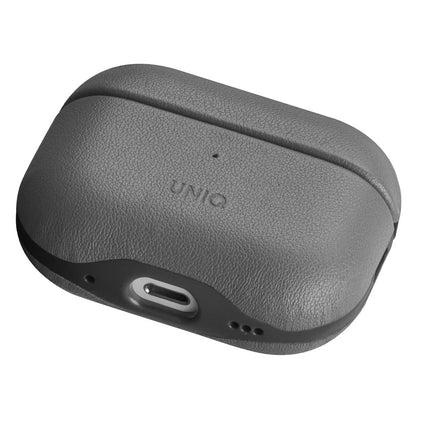 Airpods Pro 2 (2.nesil) Lyden DS Deri Kılıf - Siyah 2