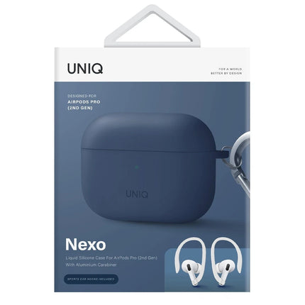 Airpods Pro 2 (2.nesil) Nexo Silikon Kılıf - Lacivert 7