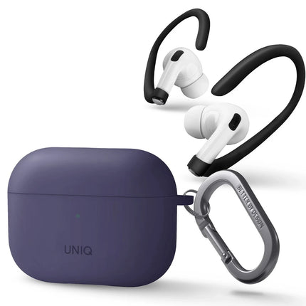 Airpods Pro 2 (2.nesil) Nexo Silikon Kılıf - Mor 2