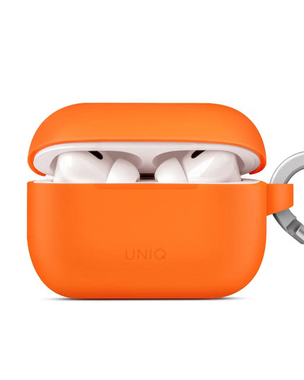 Airpods Pro 2 (2.nesil) Vencer Silikon Kılıf - Turuncu 2