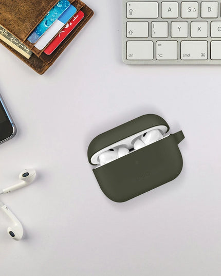 Airpods Pro 2 (2.nesil) Vencer Silikon Kılıf - Turuncu 5