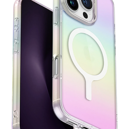 iPhone 16 Pro Max Iridescia Magsafe Kapak Kılıf - Rainbow