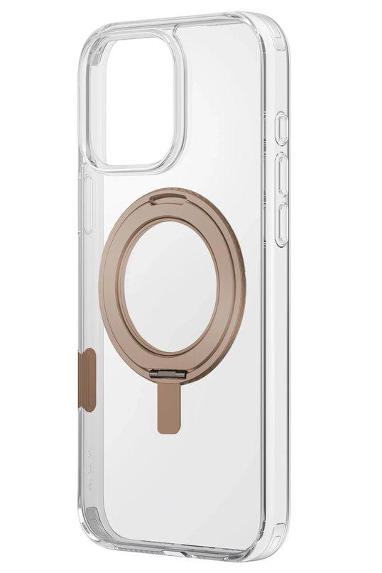iPhone 16 Pro Max Swivix Rotating Kickstand Kapak Kılıf - Gold 2