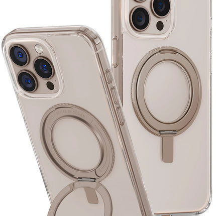iPhone 16 Pro Max Swivix Rotating Kickstand Kapak Kılıf - Gold