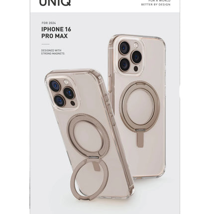 iPhone 16 Pro Max Swivix Rotating Kickstand Kapak Kılıf - Gold 3