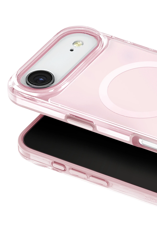iPhone 17 Air Clario Magsafe Kapak Kılıf - Pembe 2