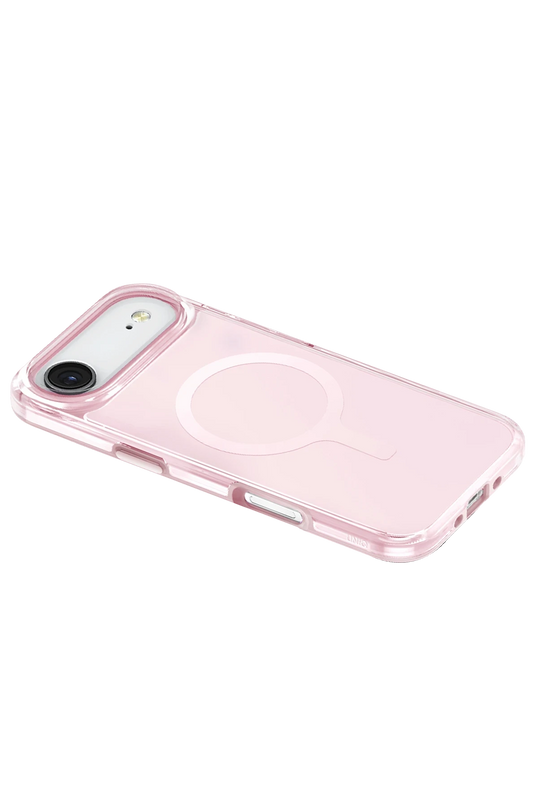 iPhone 17 Air Clario Magsafe Kapak Kılıf - Pembe 5