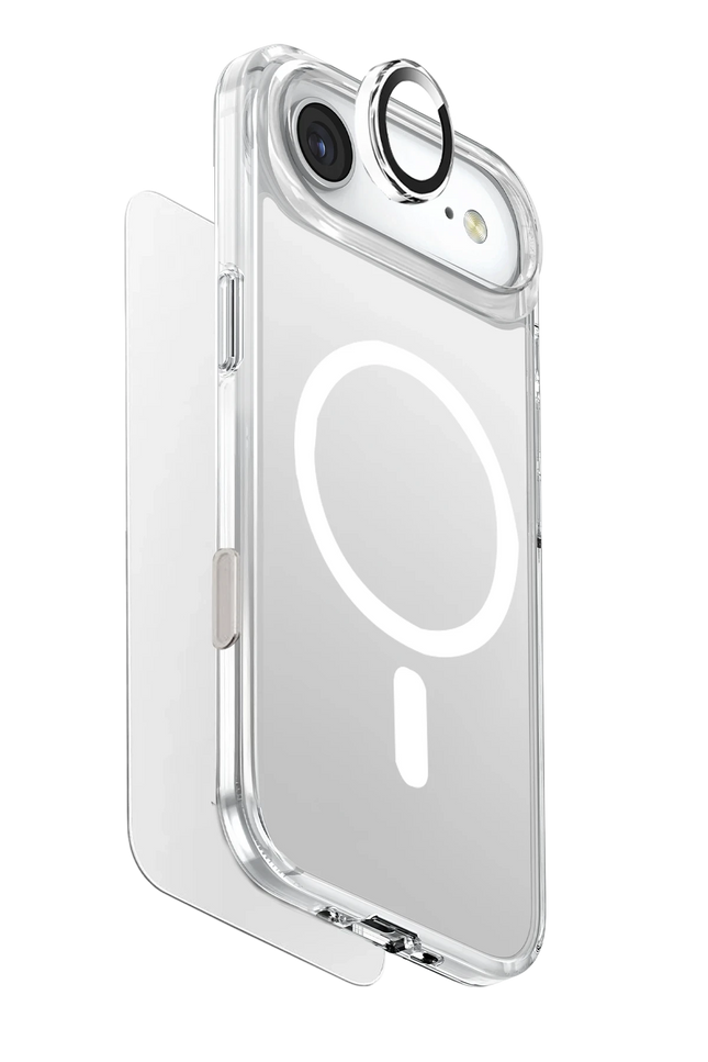 iPhone 17 Air Clearvue Magsafe 3in1 Set Kapak Kılıf